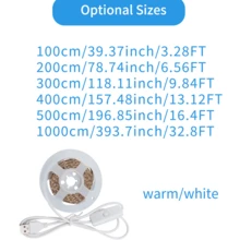 Dây đèn LED cấp nguồn USB, có công tắc tích hợp, băng dính tự dính linh hoạt, thích hợp cho phòng ngủ và chiếu sáng cạnh giường ngủ. - Dây đèn chuyển mạch 501 - Xem 9