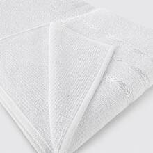 Show Towel Complete 3-Piece Bath Towel Set, 100% Cotton, Soft, High Absorbency, Quick-Drying, Premium Quality - White - Putih - View 3