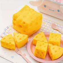 Đồ chơi bóp mềm hình bơ, hình pho mát, đồ chơi bóp mềm cỡ lớn, đồ chơi bóp mềm dạng đá bào, đồ chơi giảm căng thẳng mùa hè, đồ chơi bóp mềm chậm đàn hồi, đồ chơi giảm căng thẳng, đồ chơi bóp mềm cỡ lớn, đồ chơi dành cho người lớn và phụ nữ, quà tặng tiệc tùng, đồ chơi dành cho người lớn, đồ chơi bấm kêu, đồ dùng tiệc tùng, đồ chơi mô phỏng thực phẩm, quà tặng, quà sinh nhật. - Nhiều màu - Xem 5