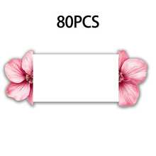 Tarjetas de visita sociales personalizadas, tarjetas de visita florales plegables personalizadas, tarjetas de información personalizables, adecuadas para que individuos, tiendas y empresas aumenten su visibilidad, nuevo diseño - multicolor - Ver 14