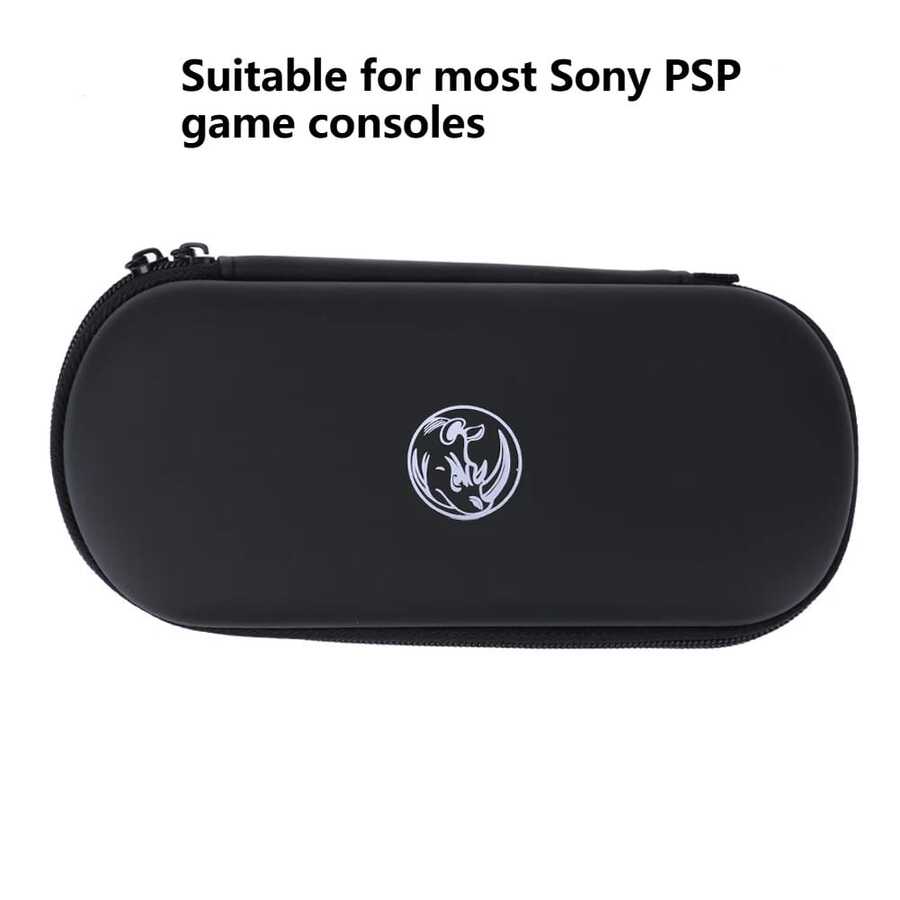 1个便携式防刮硬质EVA保护套，防水旅行收纳盒，适用于PSP 1000 2000 3000游戏机 - 查看 1