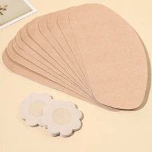 Bộ 30 miếng đệm chống ma sát đùi và miếng che đầu nhũ hoa. Miếng dán vô hình, thân thiện với da. Chống ma sát, không lộ hình dạng. Dùng để mặc bên trong quần áo. - Gầy - Xem 8