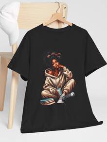 Plus Size T-Shirts - White - View 7