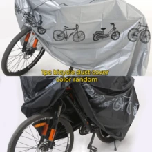 1pc All-Weather Bicycle Cover - Heavy Duty EVA Material, Suitable For Electric Bikes/Bicycles, Waterproof, Dustproof, UV-Resistant And Snow Protection Cover, Outdoor Protection, Tear-Resistant Design, Easy To Clean, Bicycle Accessories, Random Color - Multicolor - View 14
