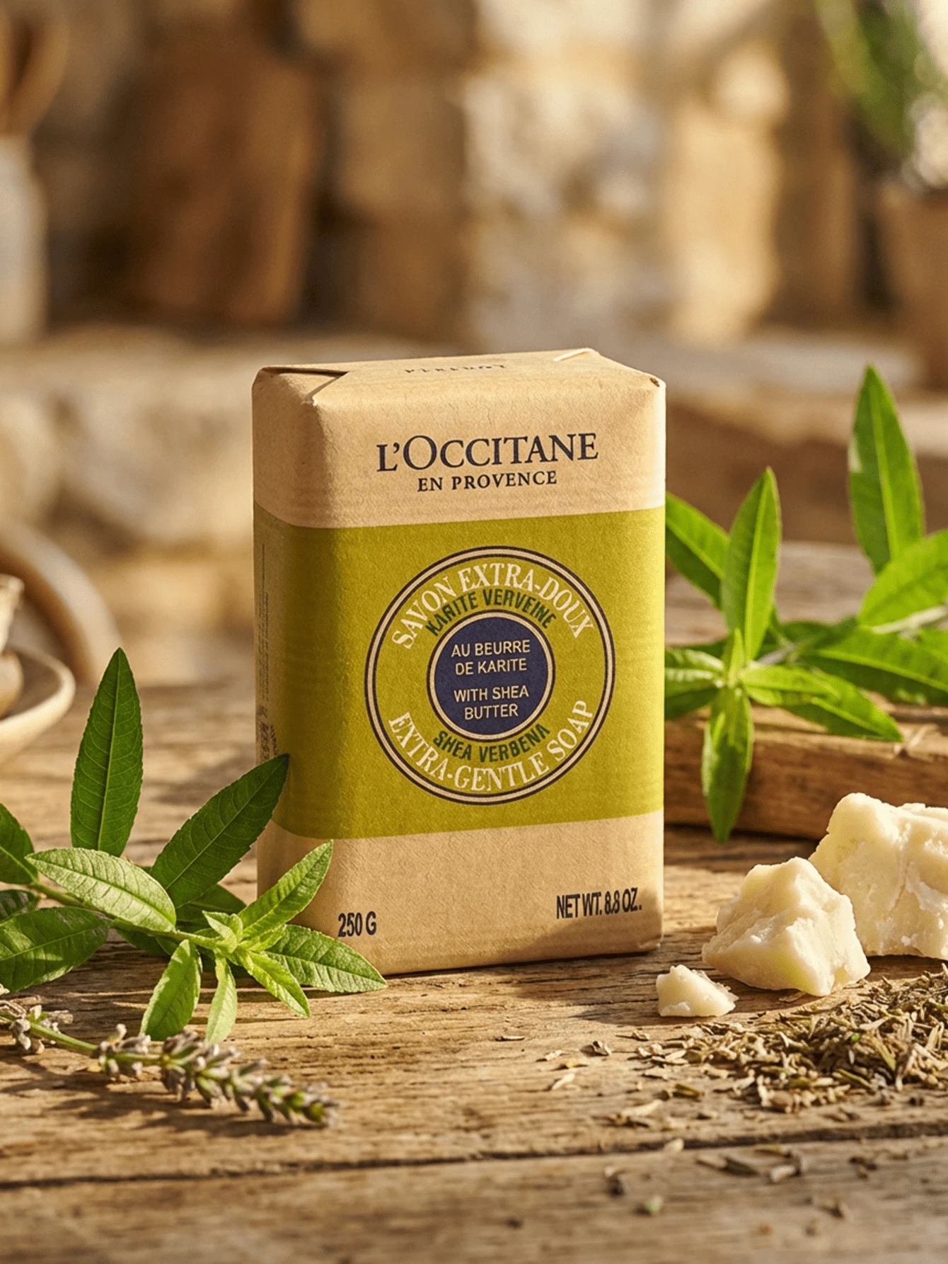 Shea Verbena Extra Mild Tvål 250 g - Multifärgad - Visa 1