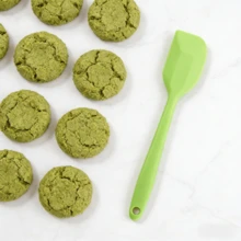 2/4件套迷你硅胶刮刀套装，耐热刮刀，适用于烘焙，不粘蛋糕奶油涂抹器，厨房工具 - 彩色 - 查看 8