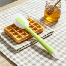 2/4pcs Mini Semi-Transparent Silicone Spatula, Heat-Resistant Scraper Suitable For Jam, Cake, Butter, Cream, Baking, Kitchen Tool, Household Essential - View 4