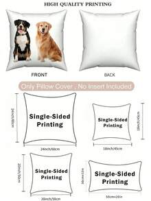 1pc Unique Decor, Custom Name & Surname Personalized Throw Pillow Cover - Multicolor Letter Print, Zip Closure, Machine Washable - Perfect For Living Room, Bedroom, Sofa Decor 2026 Gift For Special Occasions Such As Birthdays, Valentine's Day, Christmas, New Year's, Weddings, And More-Perfect For Family, Loved Ones, Elders, Friends, And Pets. Suitable For Use In Various Settings, Including Cars, Bedrooms, Living Rooms, And Offices; Serves As Excellent Home Décor For The Autumn/Winter Seasons And Holidays. Single-Sided Printing Crafted From Soft (Pillowcase Only) For Exceptional Comfort; Fully Customizable.Single-Sided Printing Technology - Style 5 - View 3