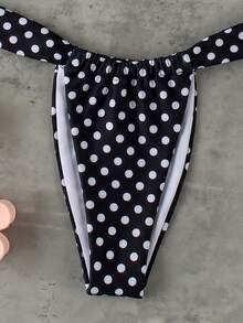 Maillot de bain bikini imprimé sexy pour femmes, vacances, plage, été - Multicolore - Voir 5