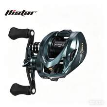 Máy câu HASIDA Aurora AirCF Carbon BFS Baitcasting Fishing Reel NMB SIC BB 109G Hệ thống treo 3D Phanh từ Tỷ số truyền 8.1:1 Lực kéo 4KG - Màu xanh lá cây đậm - Xem 8
