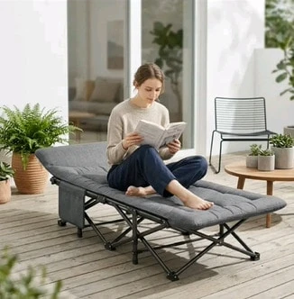 Sillas plegables - Gris - Ver 1
