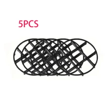 5-Piece Planting Tray Set: Brand New Drainage Rack, Corrosion Resistant, Reusable Mesh Mat, Breathable Plastic Base, Round Plastic Plant Tray Set, Indoor And Outdoor Plant Riser, Plant Pot Holder, Suitable For Indoor And Outdoor Gardening Activities. - Multicolor - View 13