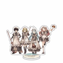 Anime Witch Hat Atelier Figure Coco Qifrey Richeh Arklaum Tetia 15cm Acrylic Standing Model Desktop Decoration Fan Gift - Multicolor - View 3