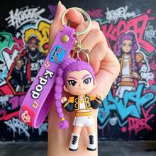 Elegant Keychain Aesthetic Decorative Pendant Ideal For Car Key Decoration School Bag Ornament Fan Themed Daily Matching Small Accessory Storage And Peripheral Display Random Delivery(Plastic Bag Packaging)(Color Difference And Defects Are Within The Normal Range) - Multicolor - View 7