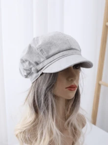 Mũ beret nữ, thời trang và đa năng, phù hợp cho sử dụng hàng ngày. - A - Xem 1