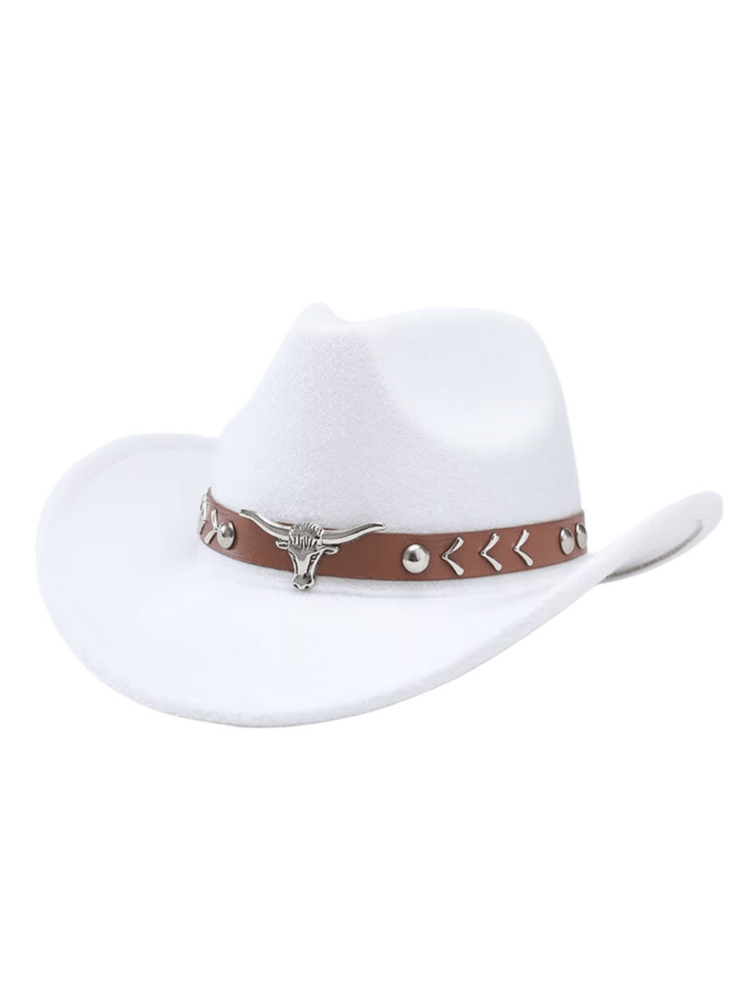1 pieza Sombrero de vaquera con corona de strass rosa para mujer, ideal para fiestas de otoño, sombrero de fiesta de carnaval con adorno de plumas, apto para uso diario - MZ1427+ML42 - Añade 14