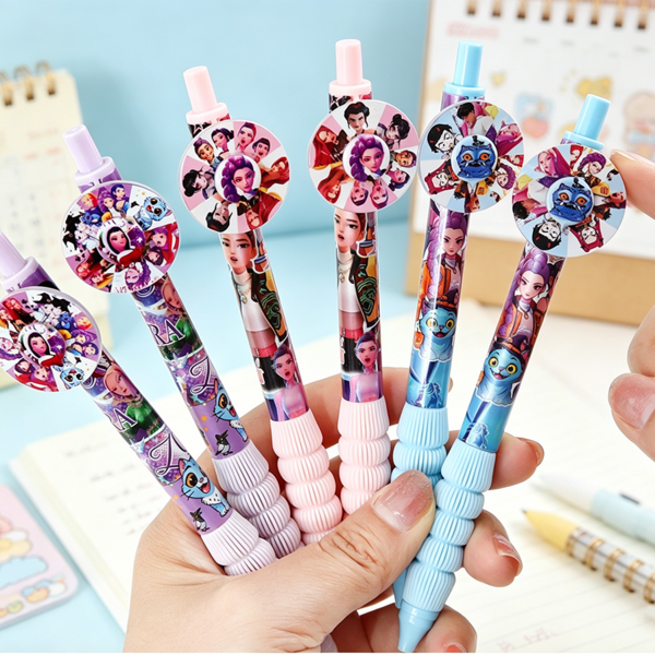 Collectible Spinning Pen Exquisite Printed Patterns Related To Idols Suitable For Fan Collections And Desk Ornaments Random Delivery