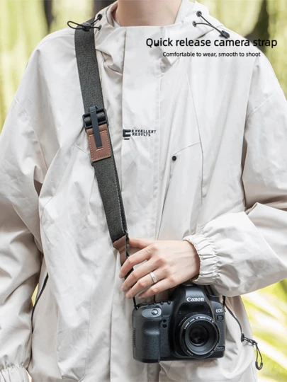 Quick Release Camera Strap, Comfortable Shoulder Strap DSLR/SLR, Universal Adjustable Neck Belt For Camera Accessories
