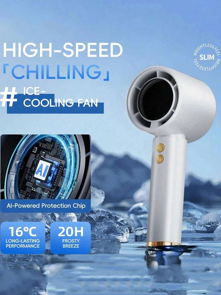 Quạt mini cầm tay USB 1 chiếc, kiểu dáng bo tròn, cảm giác mát lạnh, pin dung lượng cao, màu sắc thời trang, 100 cấp độ gió điều chỉnh, siêu êm, nhỏ gọn, thích hợp cho hoạt động ngoài trời, cắm trại, du lịch, bãi biển, văn phòng, trường học, tiệc tùng và sử dụng hàng ngày.