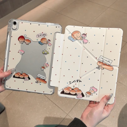 Phù hợp với ốp lưng iPad thế hệ thứ 11, ốp lưng A16, thiết kế gập chữ Y thời trang, mặt lưng acrylic trong suốt cao cấp, da PU cao cấp, có chức năng tự động tắt/mở màn hình, ốp lưng phù hợp với iPad thế hệ thứ 10, tương thích với iPad Air 11 (M2), Air 11