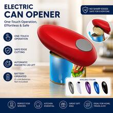 1pc Electric Can Opener, Easy-To-Use Smooth-Edged Electric Can Opener, Suitable For Elderly, Kitchen Gadget, Outdoor Camping Gear, Requires 2pcs AA Batteries - Electric Can Opener - View 13