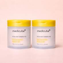 Medicube Toner Pads Kojic Acid Turmeric Clarifying Toner Pad – Daily Skin Care, Smooth & Refresh Skin, Easy-To-Use Pads - hộp màu vàng 2 - Xem 1