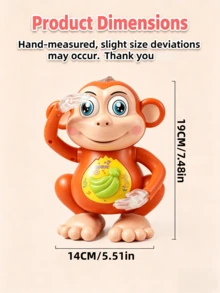 Electric Monkey Toy, Glowing Dancing Music Baby Toy, Electric Toy With Music - Interactive Baby Learning Toy, Suitable For Children 2 Years And Older - Multicolor - View 11