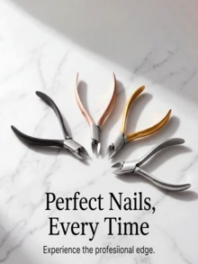 Busylove Professional Grade Stainless Steel Ingrown Toenail Nipper, Precision Curved Blade Nail Clipper With Non-Slip Handle, Heavy Duty Sharp Toenail Scissors For Ingrown Nail Care, Home Manicure And Salon Use - Professional Series - View 6