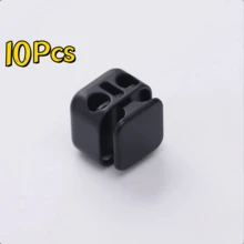 Metal Cord Lock, Dual-Hole Spring Drawstring Stopper, Adjustable Rope Switch, Suitable For Hoodies, Backpacks, Pants And Bags - Multicolor - View 11