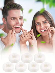 Bulk Dental Floss For Daily Use, High Tenacity Design, Easy To Cut, Suitable For Home Oral Care - Multicolor - View 5
