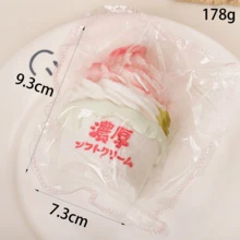 奶油冰淇淋系列挤压玩具 - 柔软Q弹的挤压玩具，内含爆浆馅料 - 抹茶奶油质感软陶 - 硅胶慢回弹减压玩具，逼真的甜点质感，有效缓解压力，创意办公桌减压礼物 - 节日礼物，创意惊喜，完美礼物 - 彩色 - 查看 11