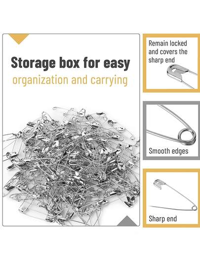 100/50 chiếc kim ghim bạc chống gỉ dùng cho đồ thủ công DIY, phụ kiện may vá - Kim ghim thẳng, quà tặng dễ thương cho các bữa tiệc mùa cưới, quà cưới, quà Ngày của Mẹ, quà Ngày của Cha, mùa tốt nghiệp, mùa tựu trường, quà Ngày Valentine.