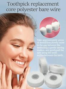 Bulk Dental Floss For Daily Use, High Tenacity Design, Easy To Cut, Suitable For Home Oral Care - Multicolor - View 2