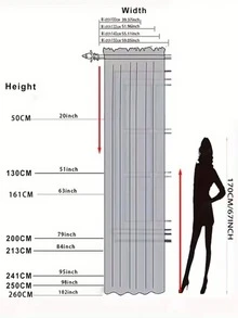 1片裝復古優雅鄉村風戶外窗簾，適用於露台、涼亭、陽台、戶外婚禮，輕量亞麻感花卉飾邊設計 - 彩色 - 查看 2