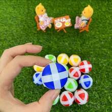 25pcs Sticky Balls For Fabric Dart Targets, Includes Black Bag, Dart Hooks, Storage Bag, Sports Balls, Toy Darts, Indoor & Outdoor Party Game Accessories For Adults & Teens, Random Colors, Christmas Gift, Party Favors - Multicolor - View 6