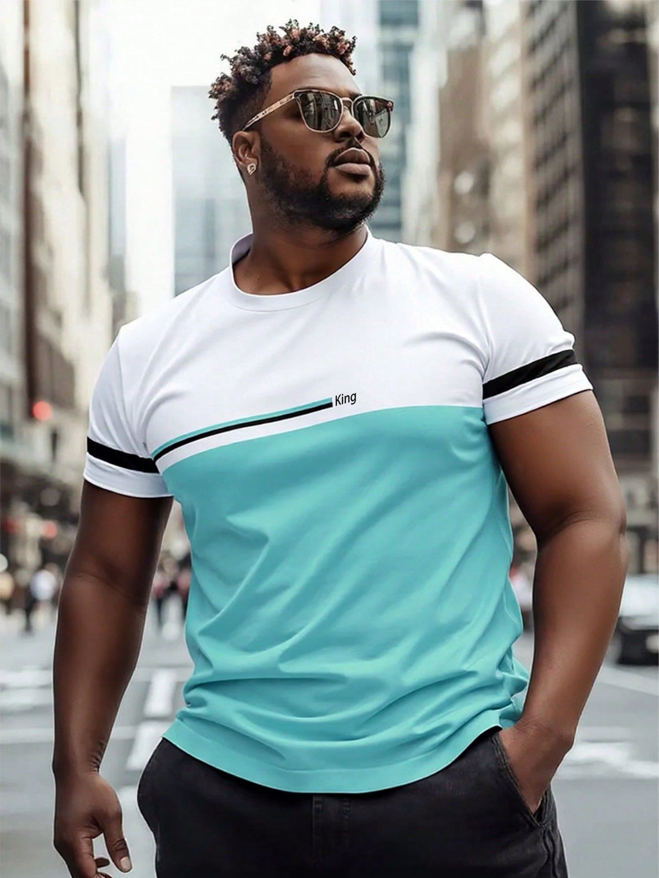 Áo thun nam cổ tròn dáng casual, chất liệu vải dệt kim 100% polyester, in kỹ thuật số bắt mắt, tay ngắn, thời trang mùa hè, nhẹ và thoáng khí, trang phục thường ngày mùa hè | Trang phục thường ngày thời trang | Áo thun casual bền, thích hợp làm quà tặng bạn bè và áo đi du lịch mùa hè. - Nhiều màu - Xem 1