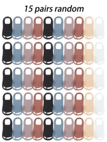 1/5/10/12/15/18/20/21/27/30 Đôi tất mùa hè mỏng, thoáng khí, chống trượt bằng silicon, vô hình - Nhiều màu - Xem 19