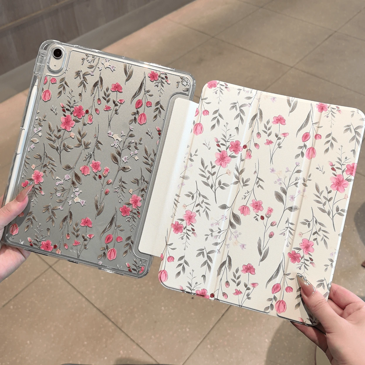 适用于 Redmi Pad 2 平板电脑的保护套,磁吸式闭合,智能休眠唤醒,全方位防摔防震,三折式平板电脑保护套,智能休眠唤醒,亚克力背板带笔槽,适用于 Pad SE 11 英寸(2023 年款)平板电脑,也适用于 Matepad 11.5S"(2026 年款),Matepad SE 11 英寸平板电脑保护套 - 無色 - 查看 1