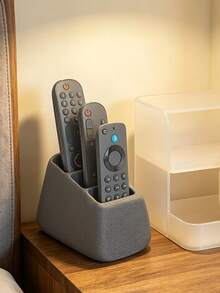 Minimalist Remote Control Holder | Stable & Wide Base Keeps Remote Upright & Visible, Easy To Grab | Compatible With Various Remotes | Suitable For Coffee Table, TV Cabinet, Sideboard, Enhances Home Tidiness - Multicolor - View 6