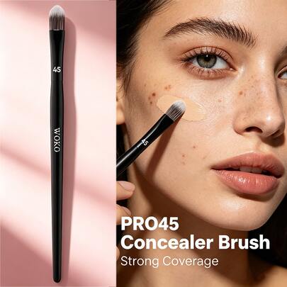 PRO45 Concealer Brush Eye Makeup Brush Professional Under Eye Concealer Blending Brush Soft Synthetic Bristles Beauty Tools New Arrival