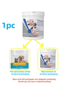 YEGBONG 狗狗牙齿清洁指套湿巾，适用于犬猫 | 预浸泡，使用方便，清新口气，便捷口腔护理，无需刷牙（随机包装，新旧不一，敬请谅解） - 彩色 - 查看 13