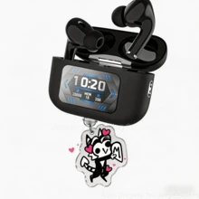 1个地狱乐USB-C蓝牙耳机防尘塞，二合一亚克力画眉丸佐雾山田麻右卫门动漫人物钥匙扣挂件，Type-C充电口保护盖，兼容JBL、三星、苹果、小米、 15/16、安卓手机，防尘防绒毛 - 查看 4