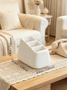 Minimalist Remote Control Holder | Stable & Wide Base Keeps Remote Upright & Visible, Easy To Grab | Compatible With Various Remotes | Suitable For Coffee Table, TV Cabinet, Sideboard, Enhances Home Tidiness - Multicolor - View 5