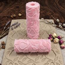 Pear-Shaped Fruit Texture Embossed Clay Roller, Rolling Pin Cookie Stamp Tool, Suitable For Carving, Pastry Baking And Clay Craft Making - Pear-shaped Patterns - View 2