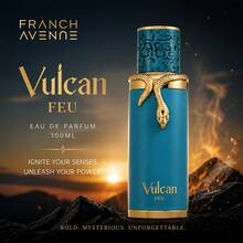 Lattafa French Avenue Vulcan Feu 100ML - Quà tặng ngày lễ, Ngày của Mẹ, Sinh nhật vui vẻ - Hương thơm nồng nàn - Xem 1