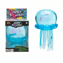 1 Piece Of Anxiety-Relieving Crystal Jellyfish Squishy Stress Toy – Ultra-Soft Slow Rising Squishies Stress-Relief Gadget  Squish, Conical Sensory Stress-Relief Toy (For Adults To Relieve Anxiety), Soft And Elastic Stress-Relief Set, Designed Specifically For Stress Relief. Party Gifts, Stress Relief, Stretching Activity Gifts, Or Decorations. This Stress-Relief Toy For Adults Is A Portable Anxiety-Relief Tool And Also Serves As An Attractive Desktop Decoration. - C - 查看 6