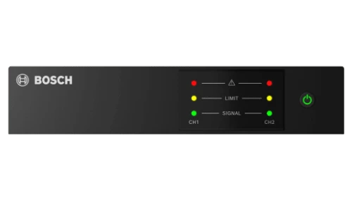 Bosch Public Address System (Prm-2p600-Eu) 600w 2-Channel Power Amplifier - Black - View 1