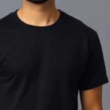 Camiseta Masculina Camisa 100% Algodão Fio 30.1 Confortável Estampa Religiosa Camisa Descolada Varias Cores - Preto - Visão 8