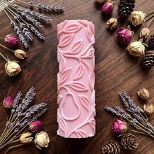 Pear-Shaped Fruit Texture Embossed Clay Roller, Rolling Pin Cookie Stamp Tool, Suitable For Carving, Pastry Baking And Clay Craft Making - Pear-shaped Patterns - View 4