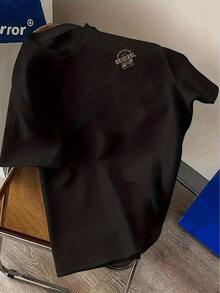 Men T-Shirts - 黑色 - 查看 2